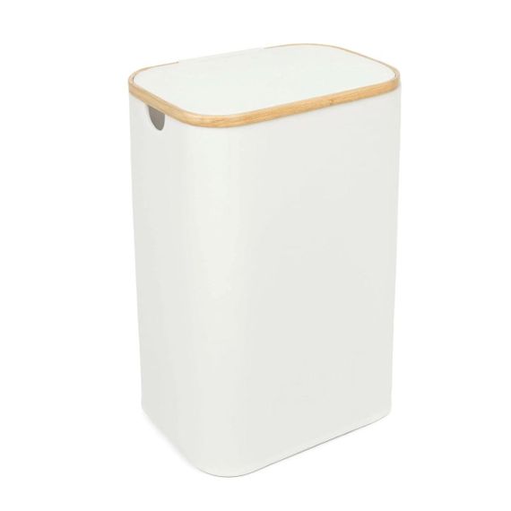 Корзина для белья с крышкой 40×30×60 (см) мягкая 70 (л) HP-41-16 | Зображення 1