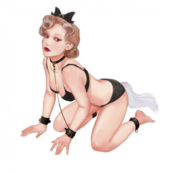 Хвіст на магнітній основі UPKO для Pet Play з лисиного хутра, білий Sex Aura | Зображення 7