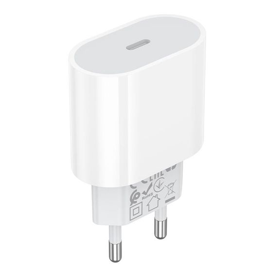 Мережевий зарядний пристрій Borofone BA100A 1USB-C PD/QC 20W | Зображення 2