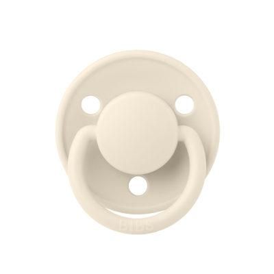 Соска пустушка BIBS De Lux Silicone (кругла) 0-36 міс – Ivory | Зображення 1