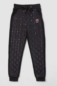 Штани детские  -уценка, цвет черный, 243RA035-U-2