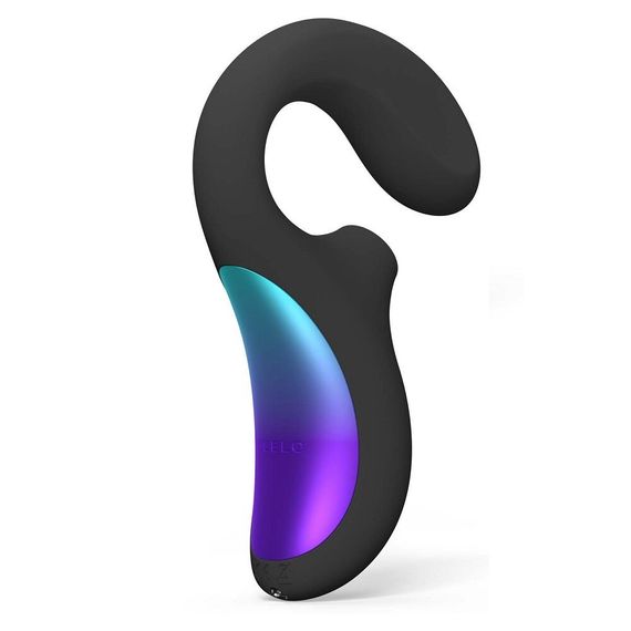 Клиторально-влагалищный звуковой стимулятор LELO Enigma WAVE Cyber ​​Purple, 3 типа стимуляции, Черный