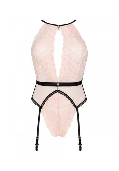 Мереживне боді Obsessive Lilines body L/XL | Зображення 4