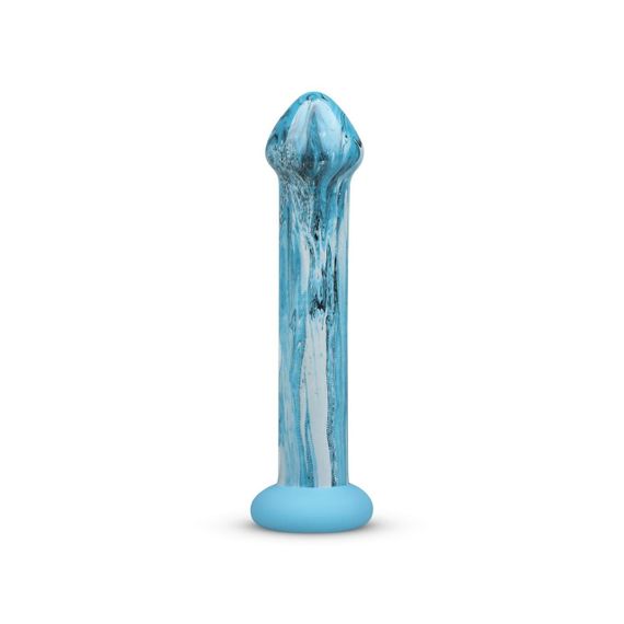 Стеклянный дилдо Gildo - Ocean Ripple Glass Dildo | Зображення 2
