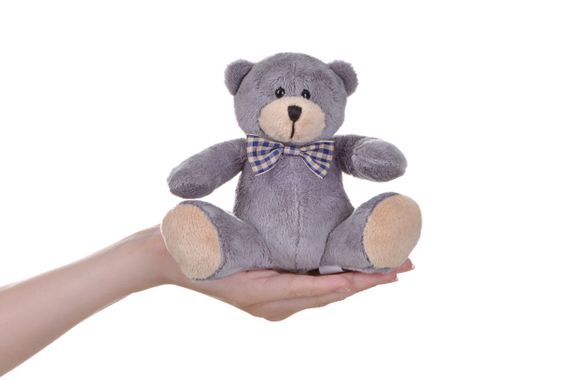 Мягкая игрушка Same Toy Мишка серый 13см THT675 (THT675) | Зображення 2