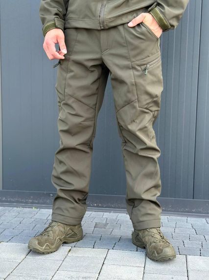 Штани олива софтшел Military