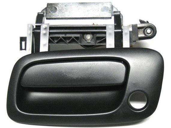 Opel Astra II G (98-09) ручка дверей передня зовнішня чорна ліва, Опель Астра 2