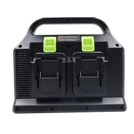 Перетворювач напруги (UIN2) 300W з 12V на 220V / Інвертор живлення з виходом 220 В для акумуляторів LXT USB, Type-C, 12 В, LED, 1.6 кг | Зображення 3