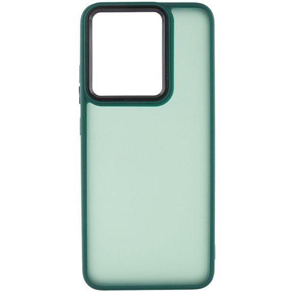 Чехол TPU+PC Lyon Frosted для Xiaomi Redmi 13C / Poco C65 Green | Зображення 1
