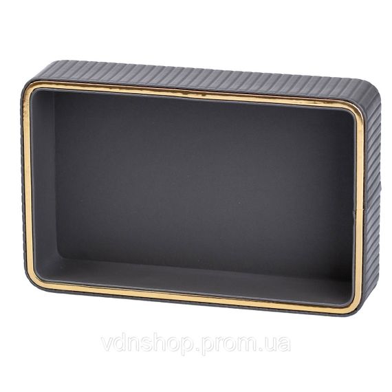 Серветниця на стіл з еко-шкіри 25 х 15.5 х 5 см Сірий HP9900G | Зображення 4