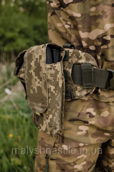 Тактичний підсумок під 2 магазина KIBORG GU Double Mag Pouch Pixel | Зображення 7