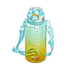 Бутылка для воды 1 л бутылочка с мундштуком мятная HP-14-31M