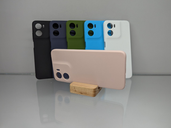 Motorola G05/E15 Протиударный чохол Софт Тач чохол рожевий