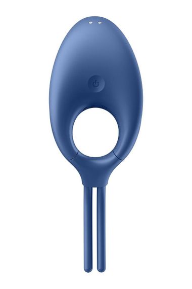 Эрекционное виброкольцо лассо Satisfyer Swordsman Blue, крепкая фиксация, 10 режимов, мощный мотор sexstyle | Зображення 4