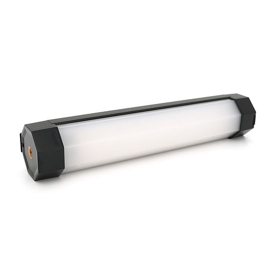 Лампа для кемпінгу LUXCEO P200RGB, 6W, 12 режимів, пульт, корпус-пластик+метал, водостійкий, ip44, вбудований аккум 4000mAh, USB