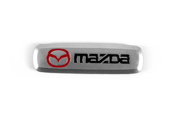 Шильдик алюмінієвий для килимків (1шт) для Тюнінг Mazda | Зображення 1