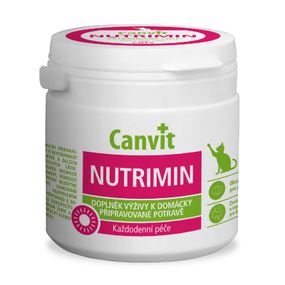 Вітаміни Canvit Nutrimin for cats для зміцнення імунітету у котів різного віку 150 гр