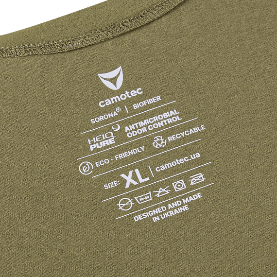 Футболка Pani Totem Logo V-neck Tan (8285), L | Зображення 3