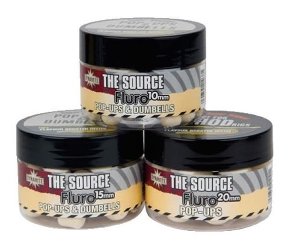 Бойли Dynamite Baits Source White Fluro 15mm - DY056