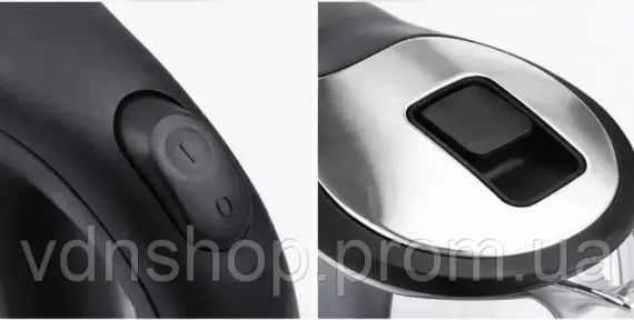 Стеклянный электрочайник с подсветкой 2,5л 1500Вт LumaBella LB-59035 | Зображення 2