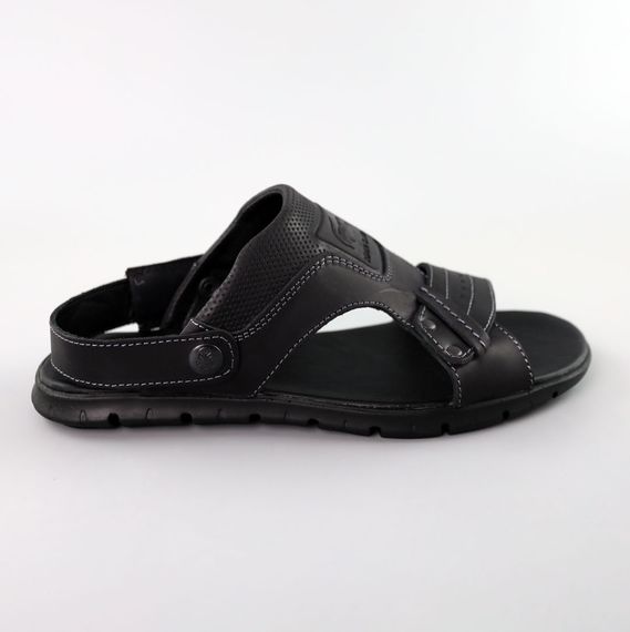 Сандалі чоловічі шкіряні 588859 Чорні 40 41 42 43 44 45