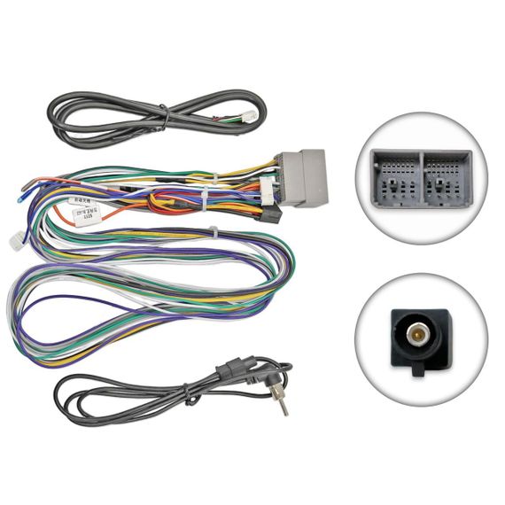 Перехідник живлення серії QIV з адаптером CAN-BUS для Buick QBR-W BK-1041 (дрот)