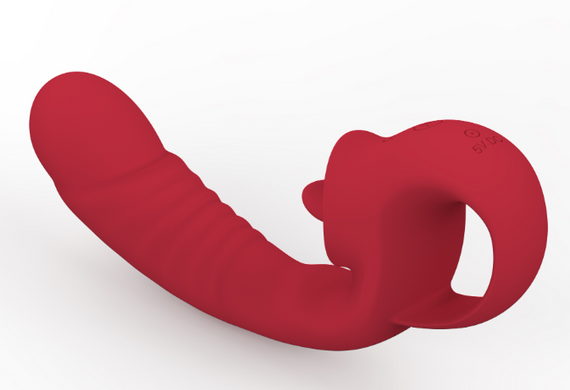 Вібратор - Rechargeable Licking Vibrator USB 10 Functions Sex Aura | Зображення 2