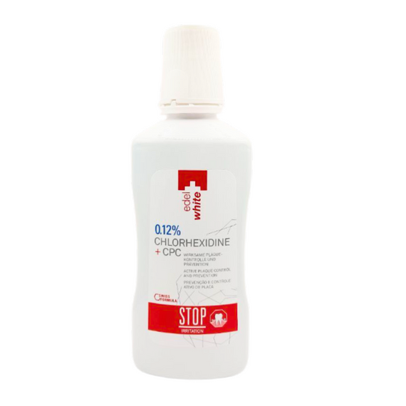 Ополіскувач ротової порожнини Edel+White® "STOP Irritation" проти запалення (300 мл.) | Зображення 1