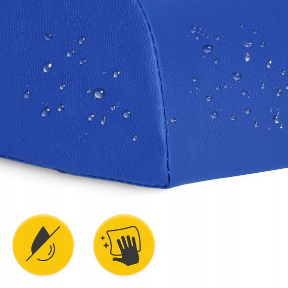Полувалік для реабілітації та масажу 4FIZJO 60 x 30 x 15 Blue (P-5905973402927) | Зображення 5