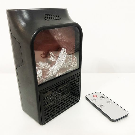 Портативный тепловентилятор для обогрева Flame Heater 1000 Вт, Электрический обогреватель для офиса OX-68 | Зображення 4