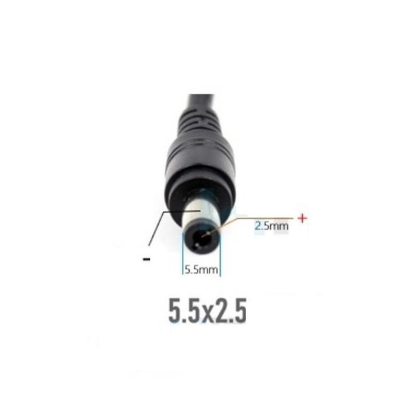 Кабель для питания, зарядки WITRN PD 20V 5A TYPE-C - DC 5.5*2,5 1м для зарядки ноутбука | Зображення 3