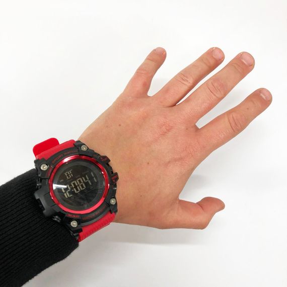 Багатофункціональні військові годинники SKMEI 1384RD, Прості електронні наручні чоловічі годинники CT-89 | Зображення 8