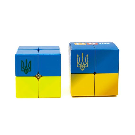 Головоломка Умный кубик 2х2х2 "Флаг Украины" SCU222 (Bicolor Smart Cube 2x2x2 "Ukraine") | Зображення 2