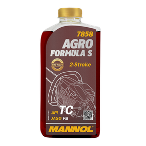 Олія 2T — напівсинтетична для садової техніки Mannol 7858 AGRO FORMULA S 1L