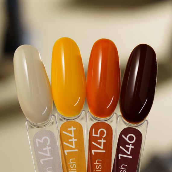 Гель-лак Valeri 146 "Темний каштан" 6мл | Зображення 4