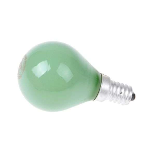 Лампа накаливания 25W E14 P45 GREEN 220V | Зображення 2
