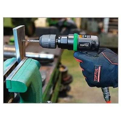 Дрель Toptul пневматическая реверсивная 3/8&quot;, 2000об/мин; самозажимной патрон (KAQA1220) | Зображення 1