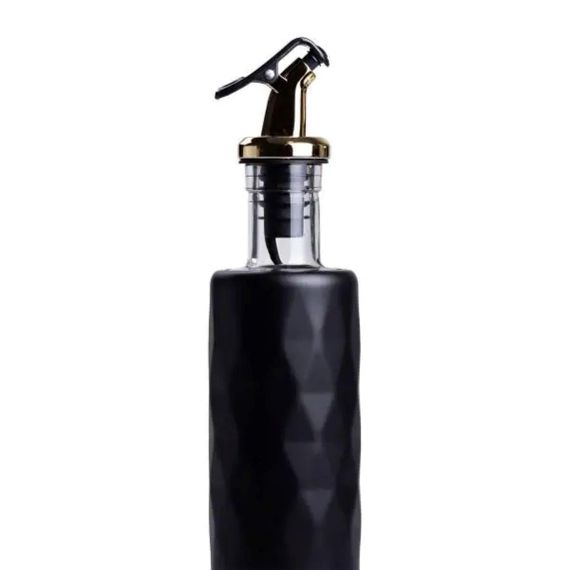 Пляшка для олії з дозатором 300 мл скляна пляшка для оливкової та соняшникової олії HP-1362 | Зображення 2