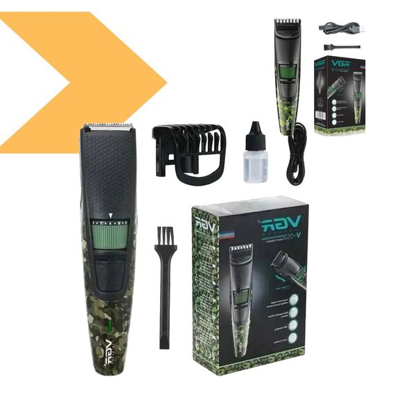 Акумуляторна машинка для стрижки волосся бездротова XPRO V-053 (234571829_304) | Зображення 1