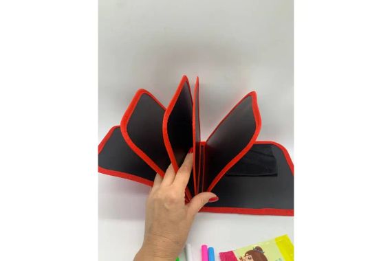 Багаторазовий альбом для малювання із фломастерами Dinosaur World | Зображення 1