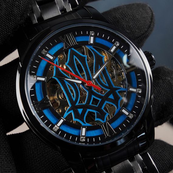Класичний чоловічий годинник Awarder 025 Sharp Black-Blue | Зображення 6
