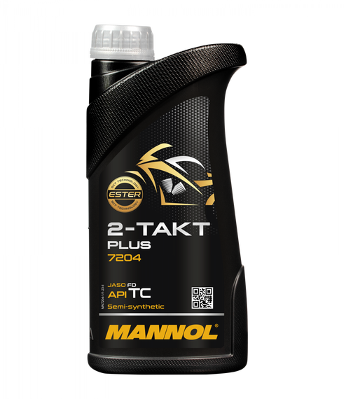 Моторна олива Mannol 7204 2Takt Plus TC 1л