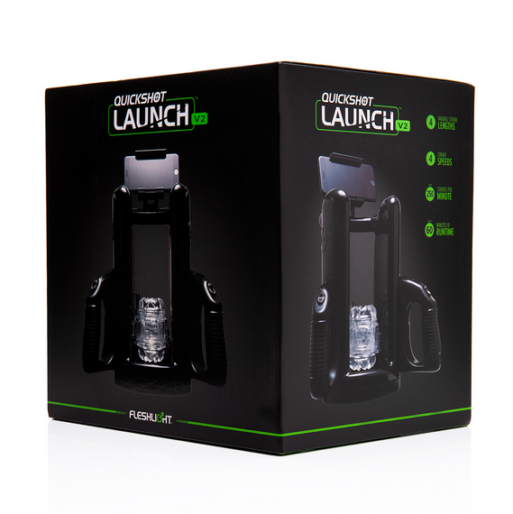 Автоматична секс-машина для чоловіків Fleshlight Quickshot Launch V2, оновлена модель sexstyle | Зображення 1