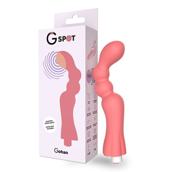 Вібратор для зони G GOHAN, колір: червоний, G-SPOT (Іспанія) | Зображення 5