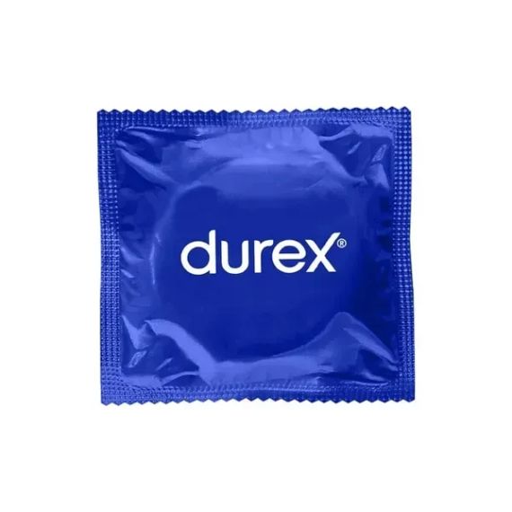 Презервативи Durex Natural XL 57 мм — анатомічна форма, гладкі, натуральні відчуття, зволожені, з резервуаром | Зображення 1