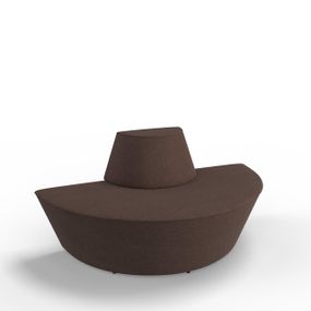Трехместный диван SOMBRERO Ткань Шоколадный