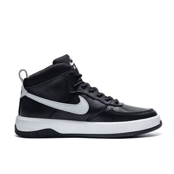 зимові шкіряні ботинки  Nike колір чорний/ білий | Зображення 2