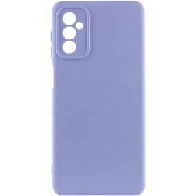Чехол Silicone Cover Lakshmi Full Camera (A) для Samsung Galaxy A04s Full camera, Бузковий/Dasheen