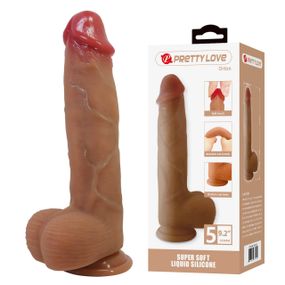Фаллоимитатор Pretty Love Orton 9.2 Super Soft Liquid Silicone Dildo Sex Aura