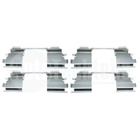 Фиксатор колодок передних Mercedes Benz Sprinter W906 06-18/ Vito W639 03-14/ VW Crafter 30-50 06-16, AutoTechteile, 100 4314,